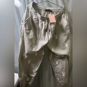 Brand new, never used, never worn, missguided, Playboy sweat pants